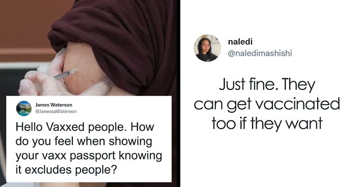 People Clap Back With Brilliant Responses After Antivaxxer Asks How They Feel About Excluding The Unvaccinated Folks