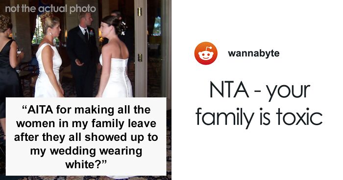 Family Women Show Up In All White At A Wedding To Test If Bride Is 