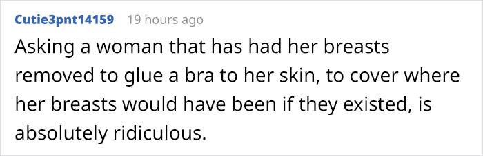 r/Maliciouscompliance They Made Me Wear a Bra, So I Wore it on My