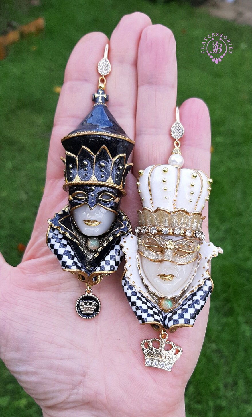 Venetian Mask Earrings Collection