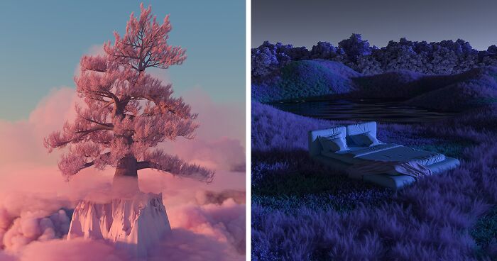 I Spent The Lockdown Creating These Digital Landscapes (16 Pics)