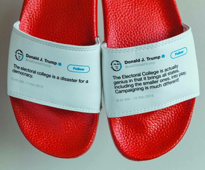 Someone Made Trump Tweet Flipflops