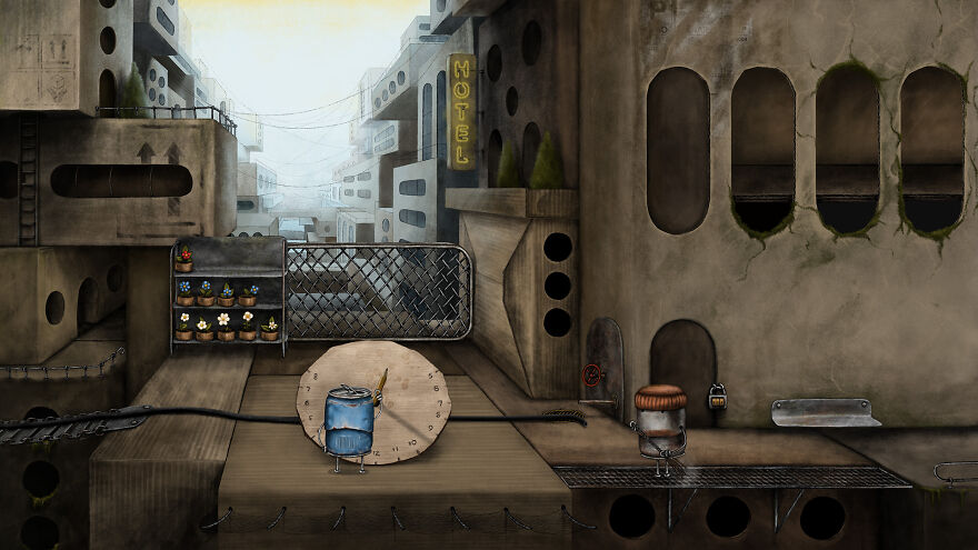 Boxville - Point & Click Adventure Puzzle Game, With More Than 300 Hours Of Artists’ Time Spent On Every Scene.