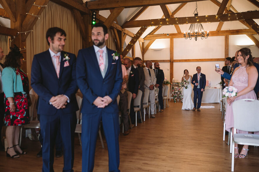 I Photographed A Wedding At Sandhole Oak Barn