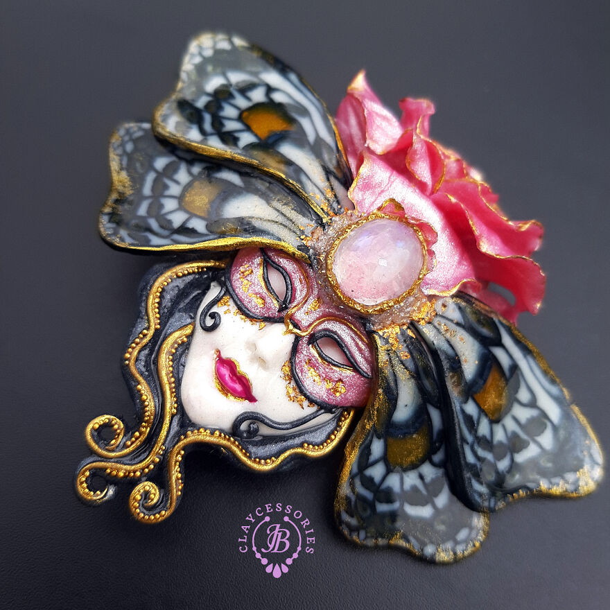 Venetian Mask Earrings Collection