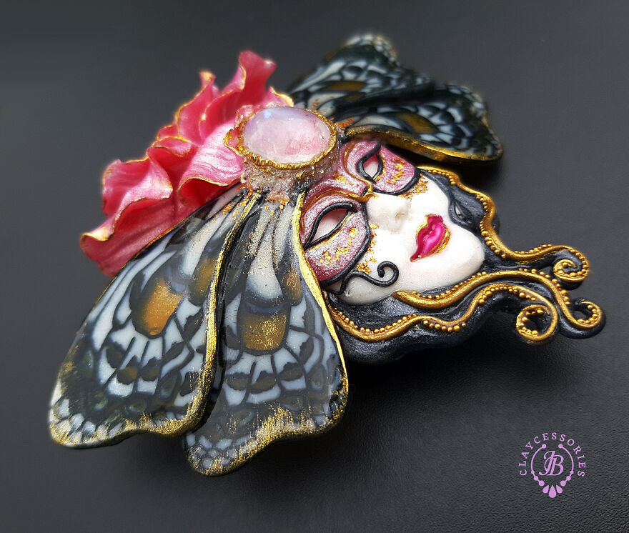 Venetian Mask Earrings Collection