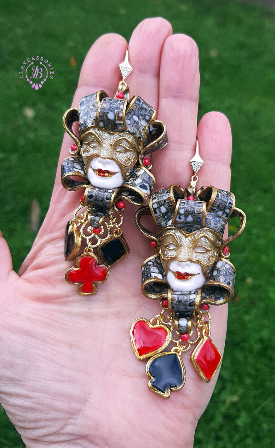 Venetian Mask Earrings Collection