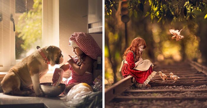 This Photographer Captures Cute Kids' Moments With Animals (28 New Pics)