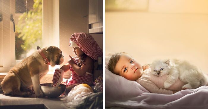 Sweet Photographs Of Kids With Animals That Might Make Your Heart Melt A Bit (28 New Pics)