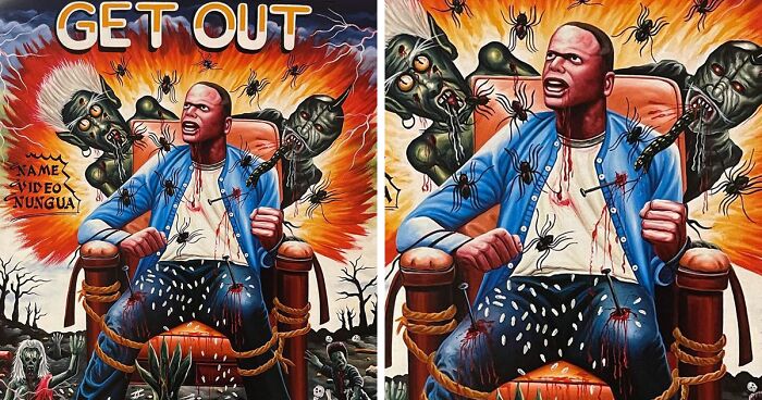 Africans Used To Hand-Paint Movie Posters To Draw People Into Cinemas And They're So Bizarre, They're Wonderful (100 New Pics)