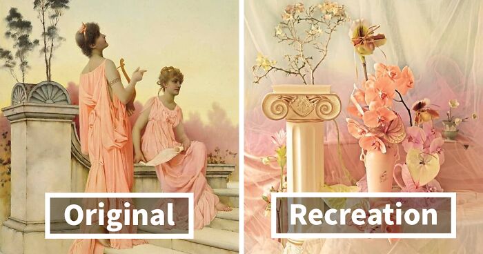 83 Floral Arrangements Inspired By Famous Paintings And Photos By Harriet Parry