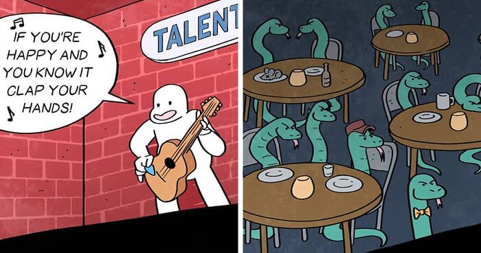 Artist Creates Dark And Funny Comics With Unexpected Twists (55 New Pics)