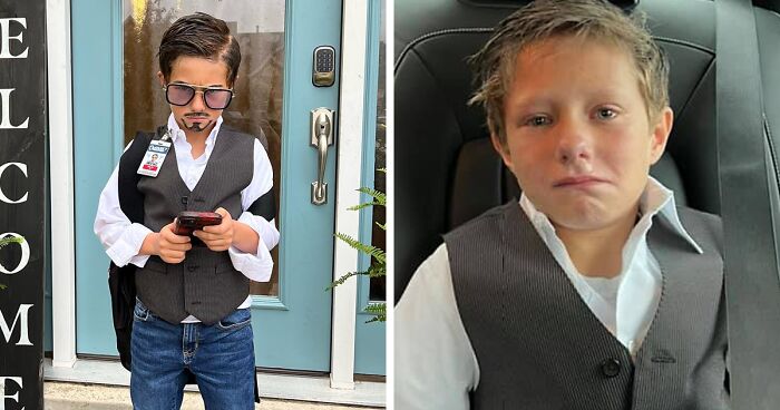 Boy Who Dressed Up As Tony Stark For Halloween Was Bullied By Kids Who Weren't Even Wearing Costumes