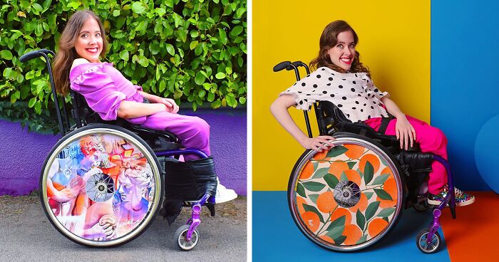 Izzy Wheels: 54 Colorful Wheelchair Accessories Created By Two Sisters