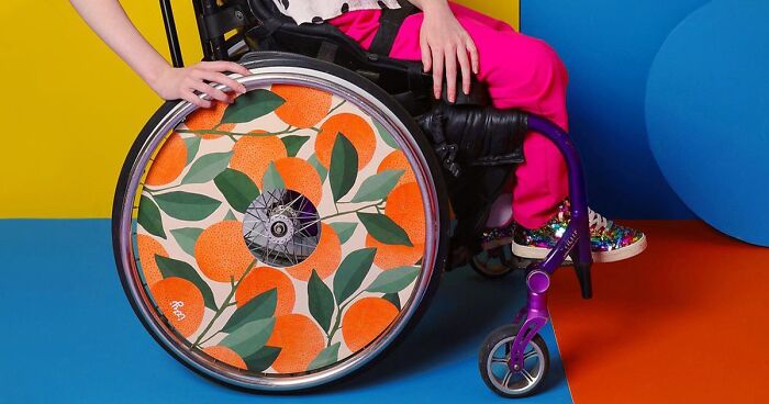 Izzy Wheels Created By Two Sisters Turn Wheelchairs Into Works Of Art (54 Pics)