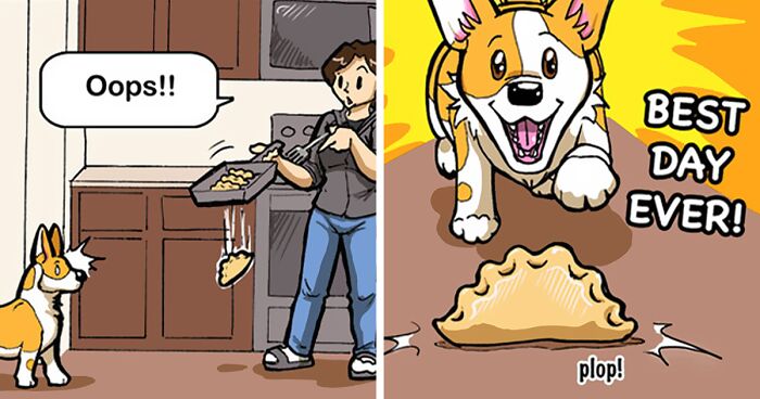 Life With Two Rescue Dogs: 26 New Comics I’ve Made