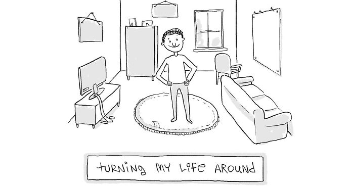 This Artist Makes One-Panel Comics Filled With Absurd Situations And Silly Humor (70 Pics)