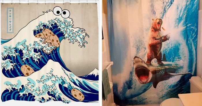 96 Photos Of People Showing Off Their Shower Curtains