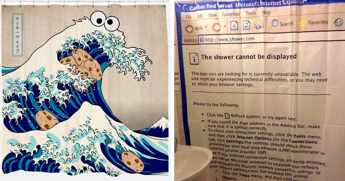 96 Of The Most Interesting, Bizarre Or Flat-Out Funny Shower Curtains