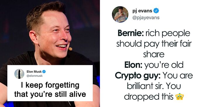 Bernie Sanders Proposes A Billionaire Tax, Gets Ridiculed By Elon Musk For His Old Age, Twitter Trolls Musk