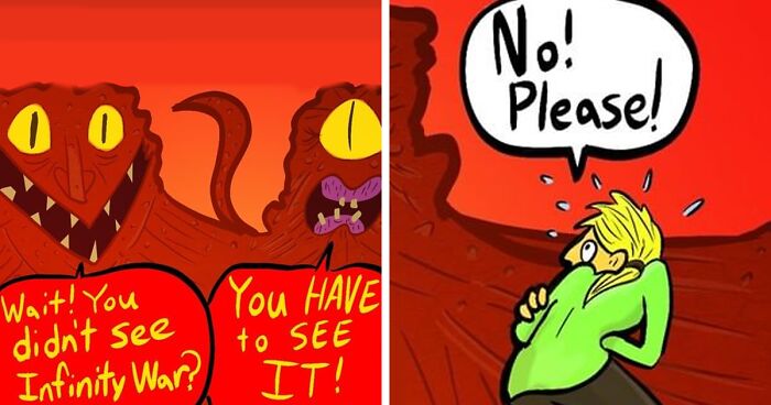 30 Hilariously Twisted Comics By “Cat Trigger”