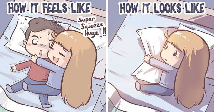 Artists Share Their Everyday Life In 70 Silly And Adorable Comics