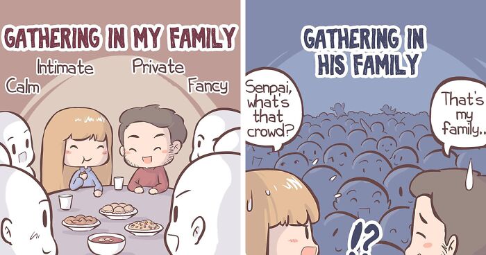 These Artists Make Adorable And Silly Comics Featuring Their Everyday Life And Relationship (70 Pics)