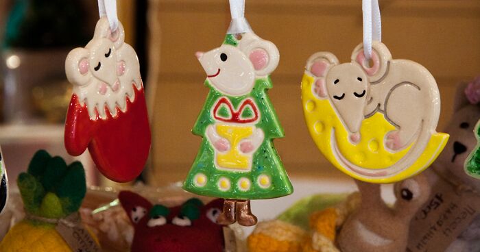 I Handmake Christmas Tree Decorations That Create A Festive Atmosphere (19 Pics)