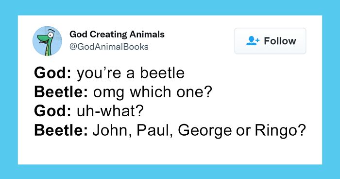 Here's What God Must've Told The Animals While He Was Creating Them (30 Funny Tweets)