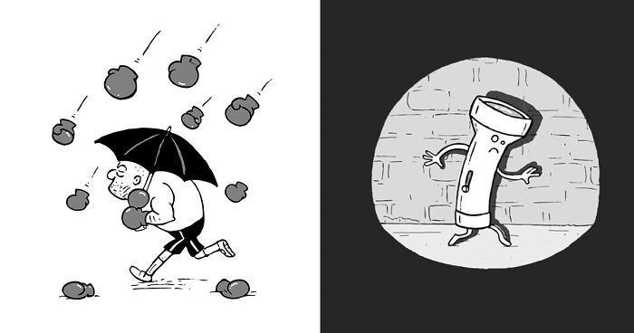 75 Of The Newest Minimalist Comics Without Dialogue By This Chilean Artist (New Pics)