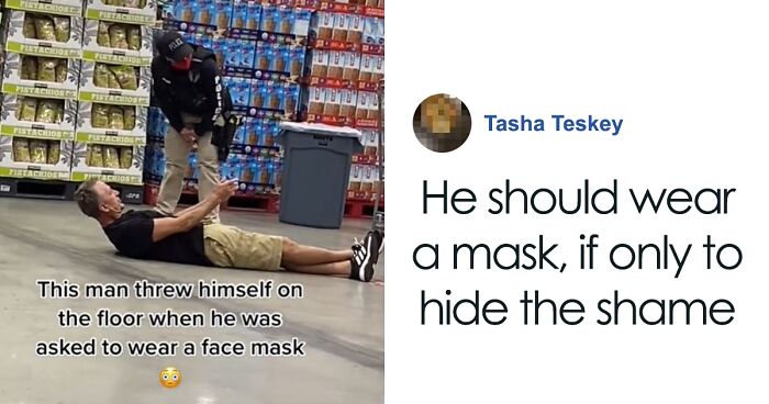 Florida Costco Refuses To Check Out This Man Without A Mask, He Throws An 8-Minute-Long Tantrum To Protest It