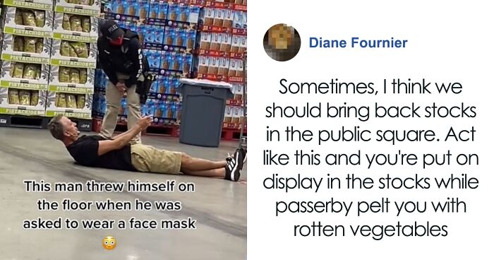 Florida Man Is Compared To A Toddler After He Throws A Tantrum After Being Told To Wear A Mask In A Costco