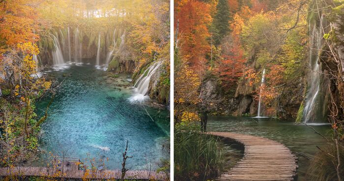 A Visual Tour Of The Colorful Waterfalls That I Photographed At Plitvice Lakes, Croatia (28 Pics)