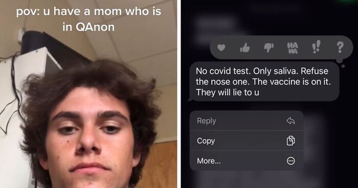 6 Bizarre Messages This Guy Got From His Mom Who Is In QAnon