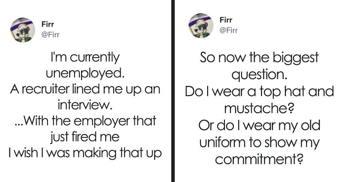 Guy Live-Tweets From An Accidental Job Interview In Which He's Talking With An Employer Who Fired Him Two Weeks Ago