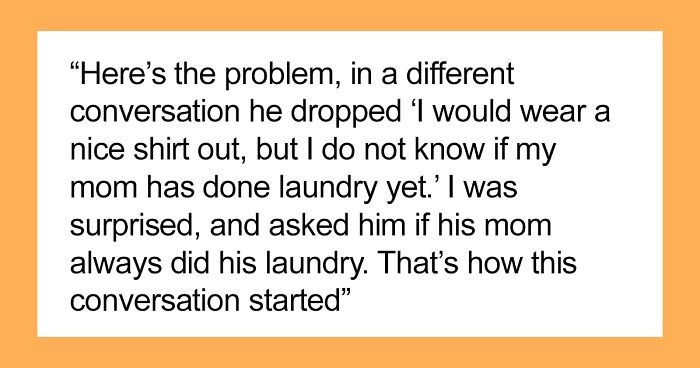 20 Y.O. GF Finds Out Her 24 Y.O. BF Doesn’t Know How To Do Basic Household Chores, Postpones Moving In Together Until He Learns Them