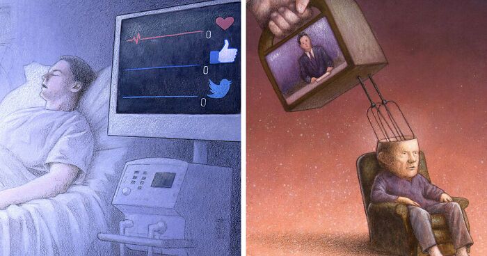 82 Thought-Provoking Satirical Illustrations By Pawel Kuczynski (New Pics)