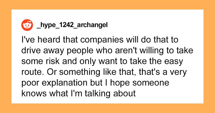 After A Person Brings Up How Unfair It Is To Require Years Of Experience For Starting Positions At A Company, Others Share What They Think