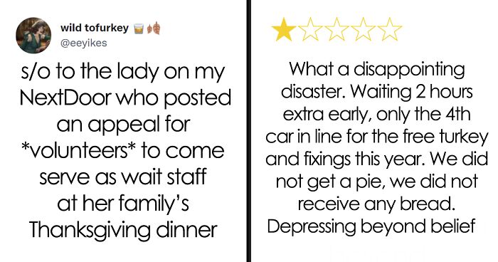 19 Infuriating People Who Thought They Deserved Special Treatment On Thanksgiving