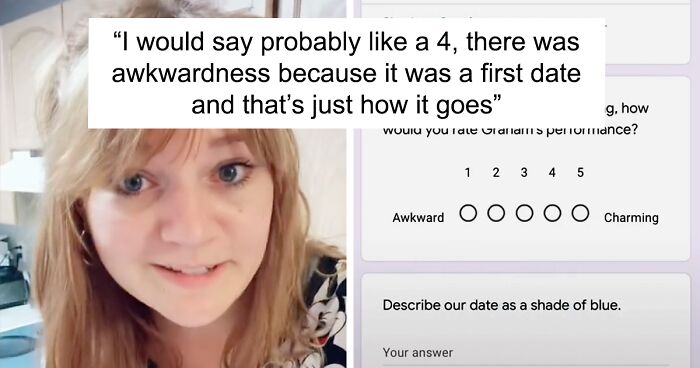 Woman Surprised After A Friend Asked Her Out On A Date And Sent Her A Google Form To Fill Out