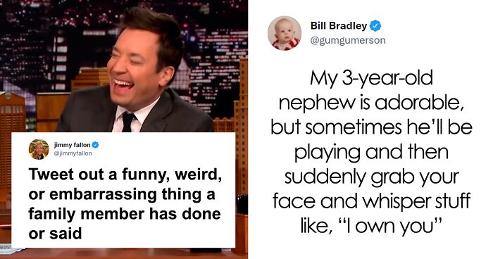 Jimmy Fallon Asks People To Tweet The “Funniest, Weirdest, And Most Embarrassing Things A Family Member Has Done Or Said,” 56 People Deliver