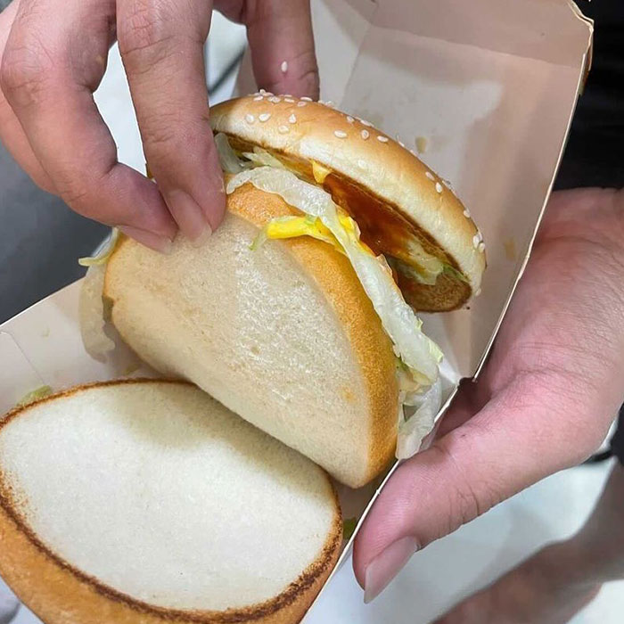 Customers Share Their Worst McDonald’s Orders On This Instagram Account (60 Pics)