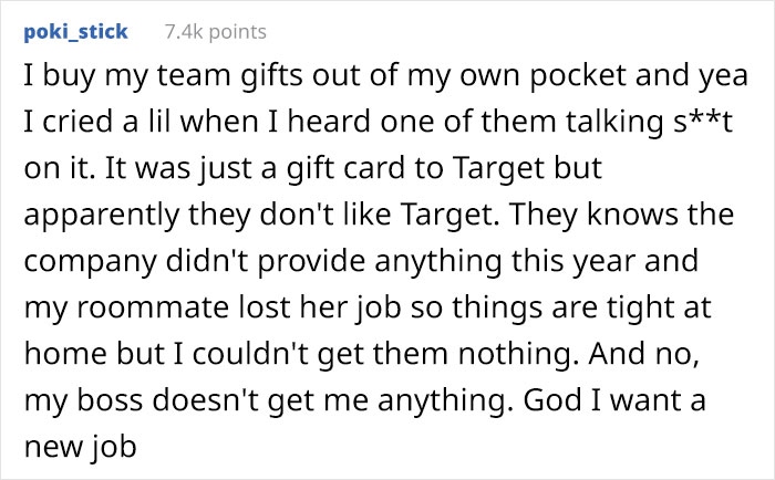 Folks Online Share Similar Stories After Guy Tells How He Understood His ‘Cheap’ $15 Company Christmas Gifts Were Actually Bought By Manager