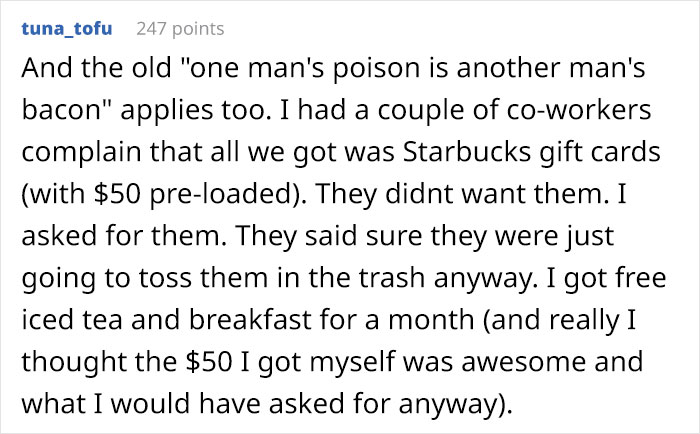 Folks Online Share Similar Stories After Guy Tells How He Understood His ‘Cheap’ $15 Company Christmas Gifts Were Actually Bought By Manager