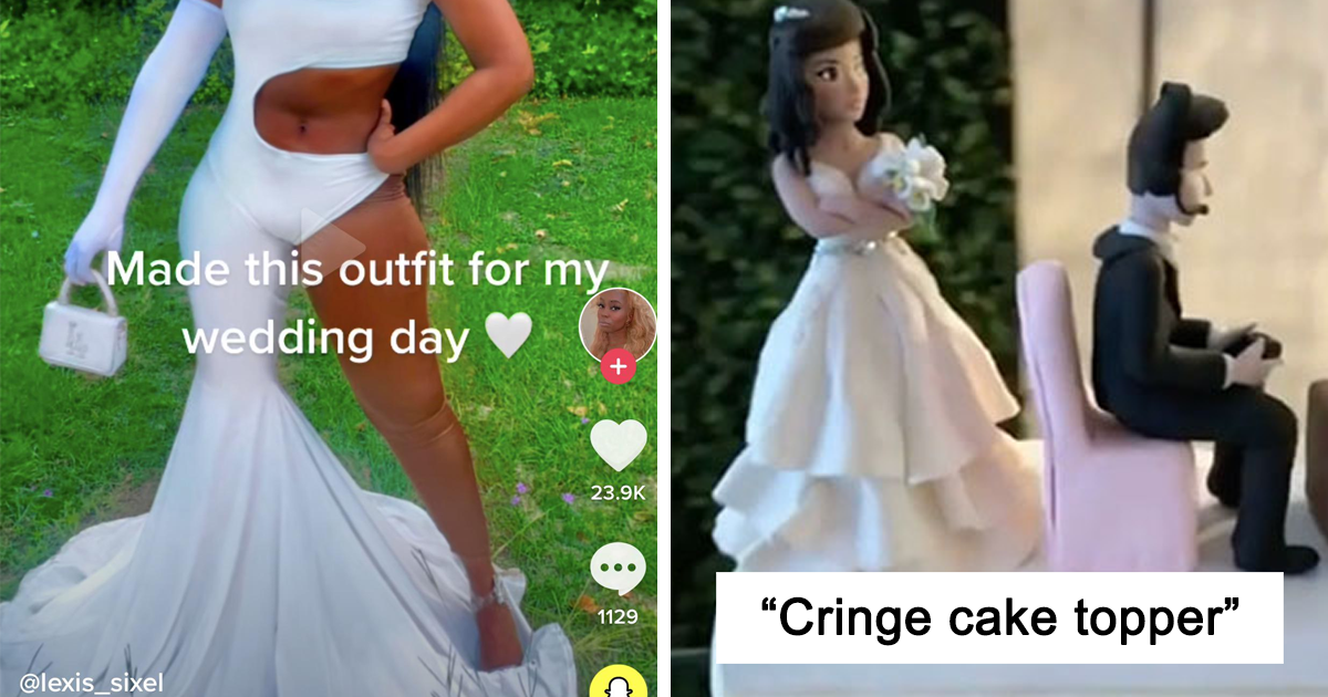 People Are Sharing Pics From The Most Tasteless Weddings They ve