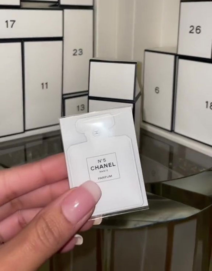 TikToker Unboxes Stickers, Samples from $825 Chanel Advent Calendar