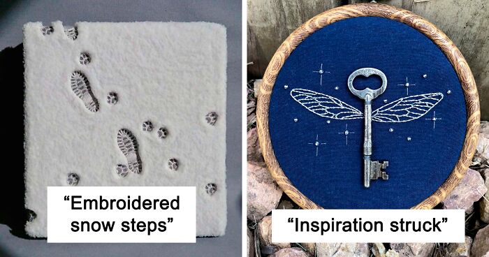 People Share Their 110 Beautiful, Intricate And Creative Embroidery (New Pics)