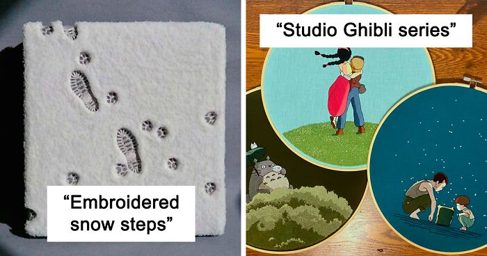 40 People Who Mastered The Art Of Embroidery And Shared Their Incredible Works Online (New Pics)