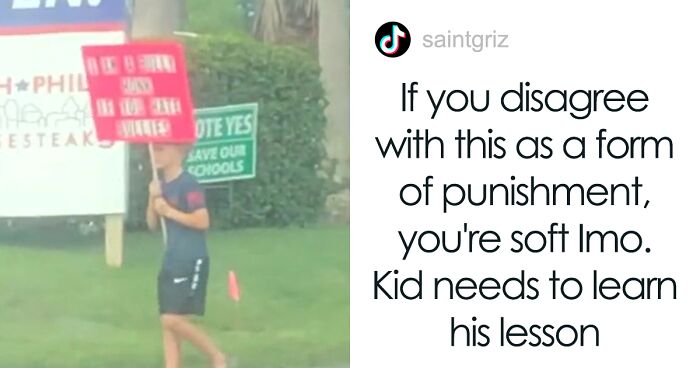 Parents Get Branded ‘Bullies’ After Forcing Son To Hold ‘I Am A Bully’ Sign As Punishment