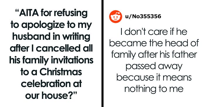 ‘I Was Too Shocked To React’: Wife Cancels All 26 Of Her Husband’s Family Invitations To A Christmas Celebration At Their House 